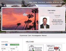 Tablet Screenshot of clarkhallren.com